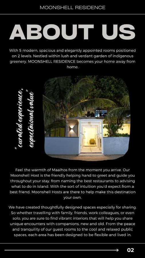 Moonshell Residence Maalhos  Exterior foto